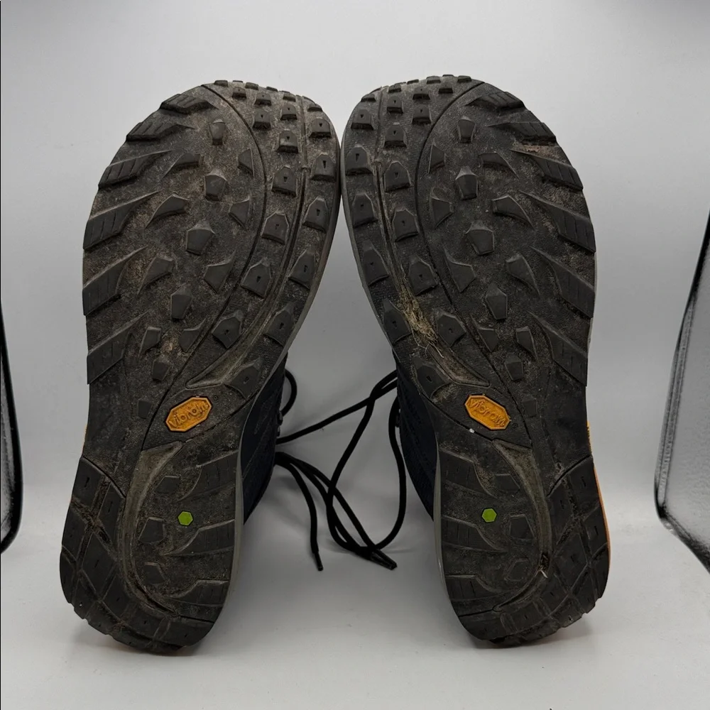 TOPO Trail Venture2 WP Men's  13 Black and Orange Hiking Boots  S19 - Picture 4 of 5